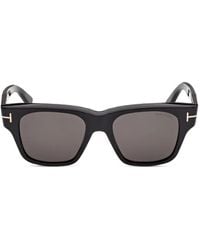 Tom Ford - Caine Square-Frame Sunglasses - Lyst