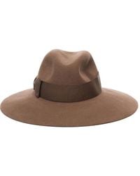 Borsalino - ワイドブリム フェルトハット - Lyst