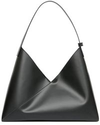 MM6 by Maison Martin Margiela - Large Fortune Cookie Leather Tote Bag - Lyst