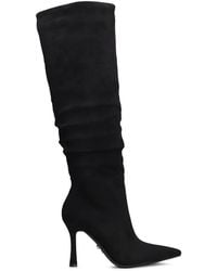Twentyfourhaitch - Miya Pointed-Toe Knee-High Boots - Lyst