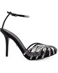 ALEVI - Penelope Crystal-Embellished Sandals - Lyst