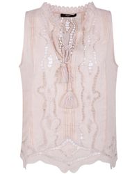 Seventy - Lace Tassel Top - Lyst
