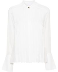 Genny - Camicia Plissettata - Lyst