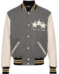 Amiri - Oversized Stars Varsity Jacket - Lyst
