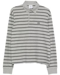Vetements - Striped Long-Sleeve Polo Shirt - Lyst