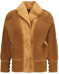 Ermanno Scervino - Cotton Cardigan - Lyst