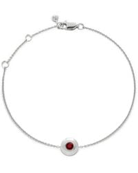 Monica Vinader - January Birthstone Bracelet - Lyst