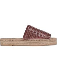 Brunello Cucinelli - Leren Espadrilles - Lyst