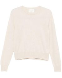 Lisa Yang - Greer Crew-Neck Long-Sleeve Sweater - Lyst