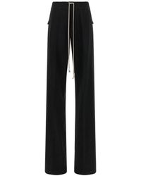 Rick Owens - Pantalon Dietrich À Lien De Resserrage - Lyst