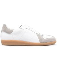 SCAROSSO - Hans Leather Sneakers - Lyst