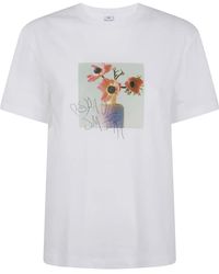 Paul Smith - Printed Cotton T-Shirt - Lyst