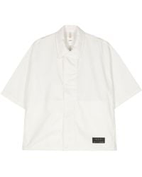 OAMC - Logo-patch Cotton Shirt - Lyst