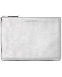 Comme des Garçons - Logo-Embossed Leather Purse - Lyst