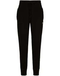 Dolce & Gabbana - Wool-Cashmere Track Pants - Lyst