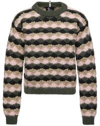 Moncler - Gestreepte Trui - Lyst