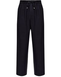 Loewe - Pantaloni Sportivi Con Coulisse E Logo - Lyst