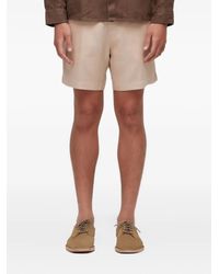Osklen - Linen Bermuda Shorts - Lyst