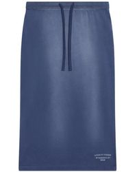 Acne Studios - Sprayed Logo Skirt - Lyst