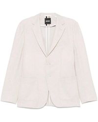 BOSS - Patterned Blazer - Lyst