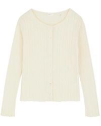 Skall Studio - Edie Cotton Cardigan - Lyst