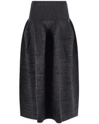 CFCL - Glitter-Knit Flared Midi Skirt - Lyst