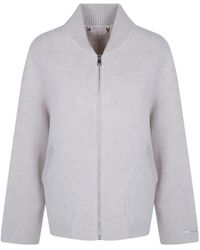 GIOVANNI PARIS - Leo Zip-Up Ribbed-Collar Jacket - Lyst