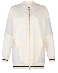 Liu Jo - Monogram-Pattern Jacket - Lyst