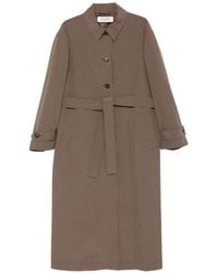 Rohe - Belted Check Coat - Lyst