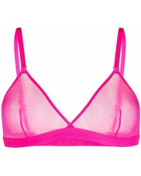 Maison Close - Sheer Triangle Bralette - Lyst