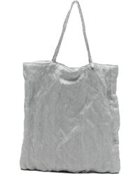 Alysi - Crinkled-Effect Tote Bag - Lyst