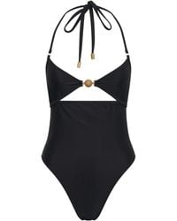 Marine Serre - Jersey Swimsuit - Lyst