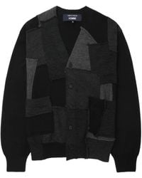 Comme des Garçons - Patchwork Button Cardigan - Lyst