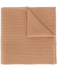 N.Peal Cashmere - Ribbed knitted scarf - Lyst