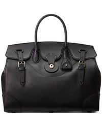 Ralph Lauren - Ricky Buckle-Detail Leather Bag - Lyst
