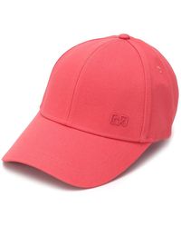 Calvin Klein Gorra con logo bordado - Rojo
