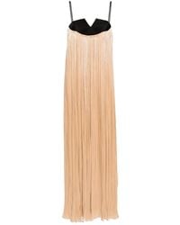 V:PM ATELIER - Powder Plissé Gown - Lyst