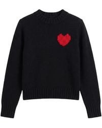 Chinti & Parker - Jersey De Lana Merino Con Corazón En Intarsia - Lyst