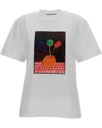 Plan C - T-Shirt À Imprimé Graphique - Lyst