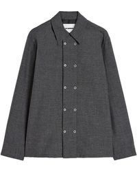 Jil Sander - Button-Up Utility Shirt - Lyst
