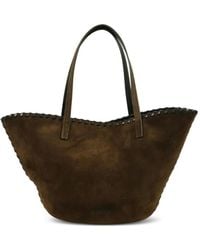 STAUD - Caro Whipstitched Tote Bag - Lyst