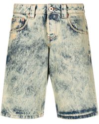 VAQUERA - Jeans-Shorts mit Logo-Patch - Lyst