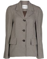 Low Classic - Oversized Check Blazer - Lyst