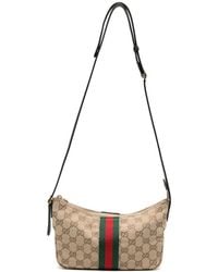 Gucci - Gg Supreme Web-Stripe Belt Bag - Lyst