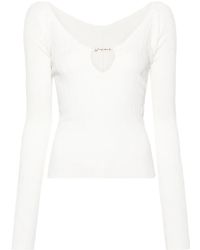 Jacquemus - Le Haut Pralu Geribbelde Top - Lyst