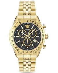 Versace - Chrono Master 44Mm Watch - Lyst