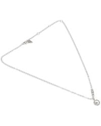 Guess - Color My Day Crystal-Pendant Necklace - Lyst