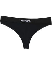 Tom Ford - Logo-Detail Thong - Lyst