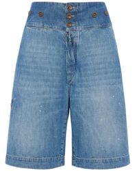 Maison Margiela - Denim Shorts - Lyst