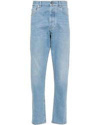 Brunello Cucinelli - Jeans mit Logo-Patch - Lyst